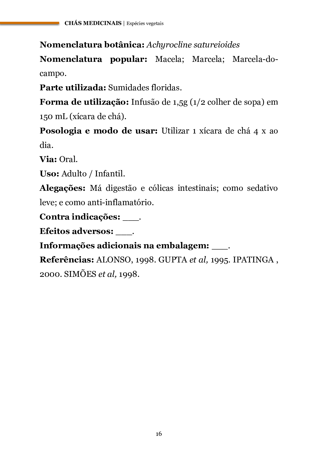 Demonstração do Curso